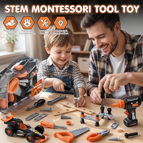 Lehoo Castle Tool Set with Race Car