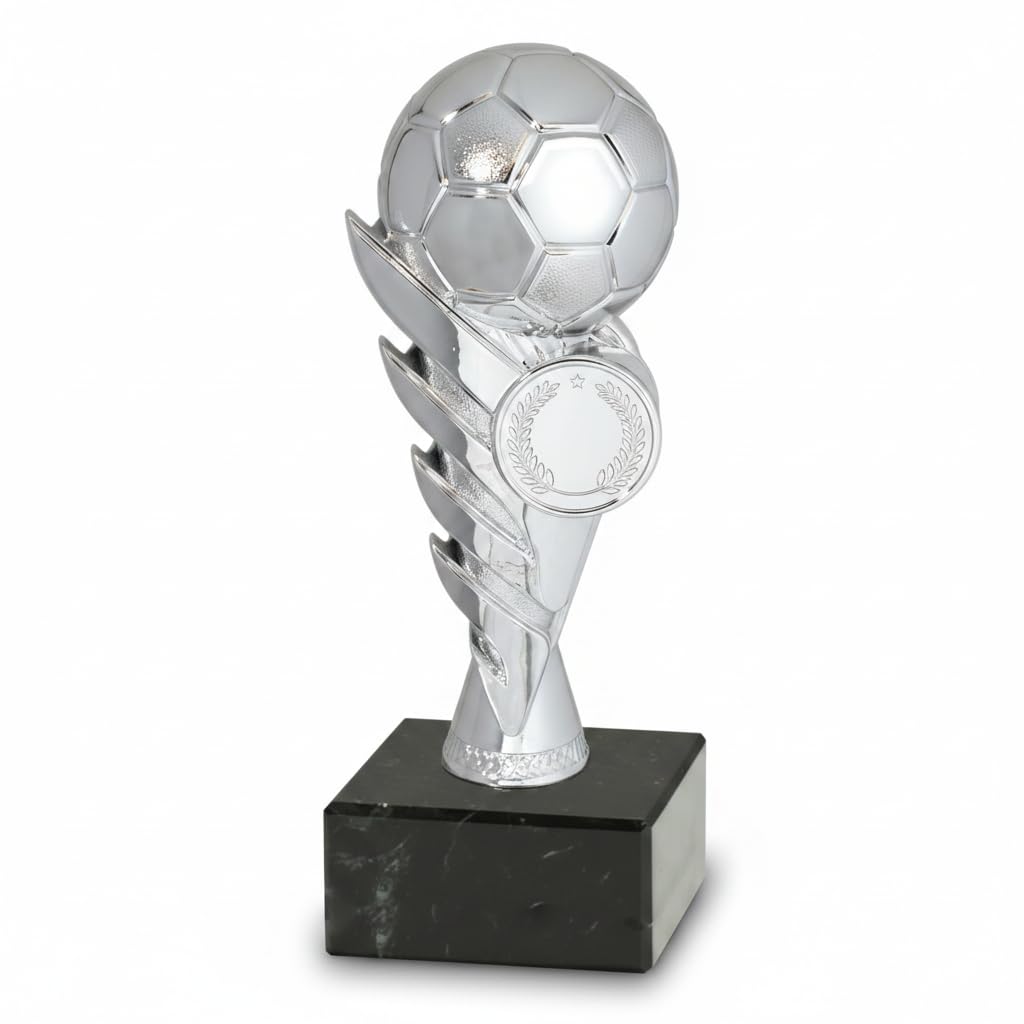 Generico Trofeo Calcio Personalizzabile – Coppa Sportiva in ABS – Premio Allenatore, Capitano o Miglior Giocatore – Coppe e Trofei