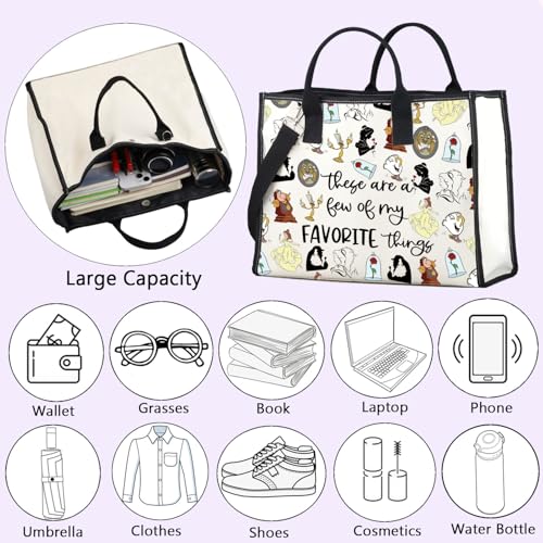 Bolso de hombro Beauty Inspired Belle Princess miniatura 5