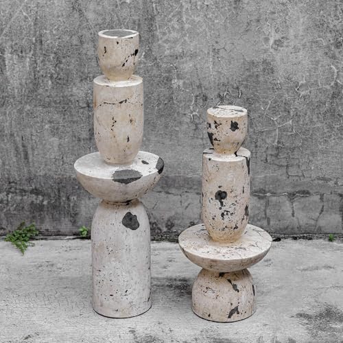 Uttermost Set de 2 esculturas torres 22 in altura miniatura 4