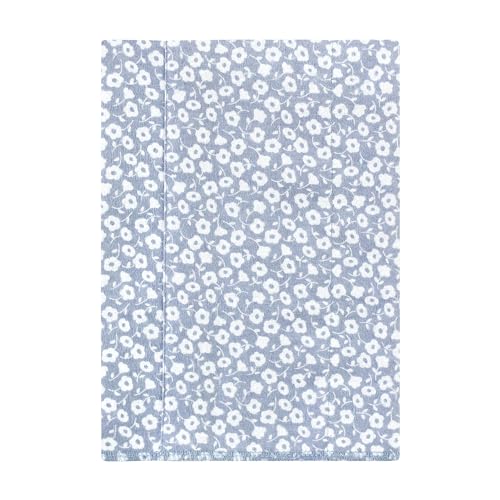 Image of Hudson Baby Unisex Baby Cotton Poly Flannel Burp Cloths, Modern Botanical 7 Pack, One Size