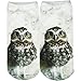 Produktbild cosey  1 Paar Sneaker Socken  Eule Design  Einheits-Größe 33-40