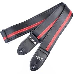 Couch RACER X GUITAR STRAP Made in USA Guitar Straps - Les Beatles, Paul McCartney, John Lennon, RIngo Starr, George Harrison
