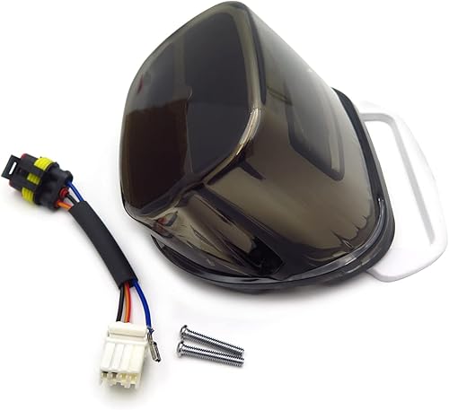 Miniatura 8 de HONGK - Luz de freno trasera compatible con lente ahumada FLST FLSTF FLSTSB FLSTC H-D 2000 y posteriores [B01C0SRIQ8]