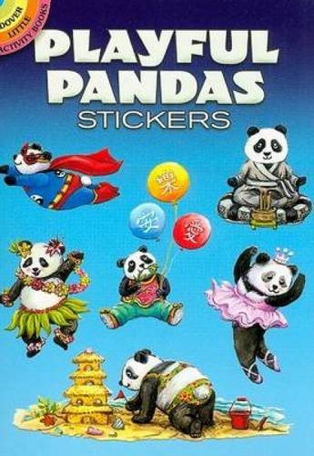 Playful Pandas Stickers (Dover Little Activity Books Stickers)