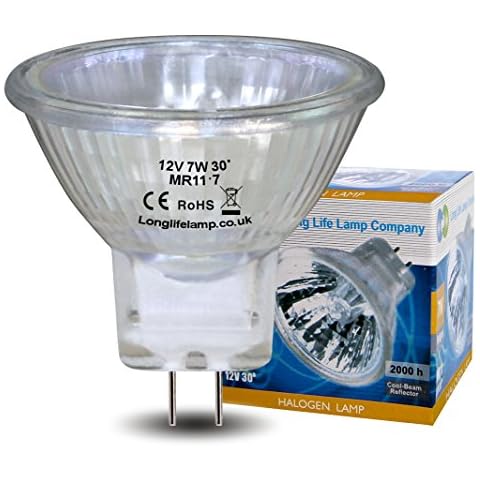 2 x 7w MR11 Halogen Light Bulbs Cover