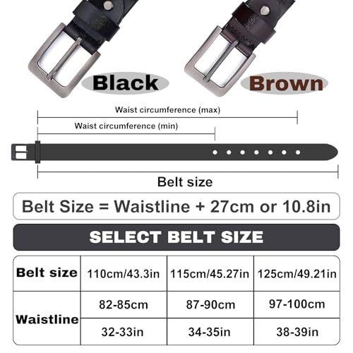 Personalized Leather Belt for Men- Handcrafted Custom Belt for Him, Father's Day Gifts for Dad, Unique Husband Gift2