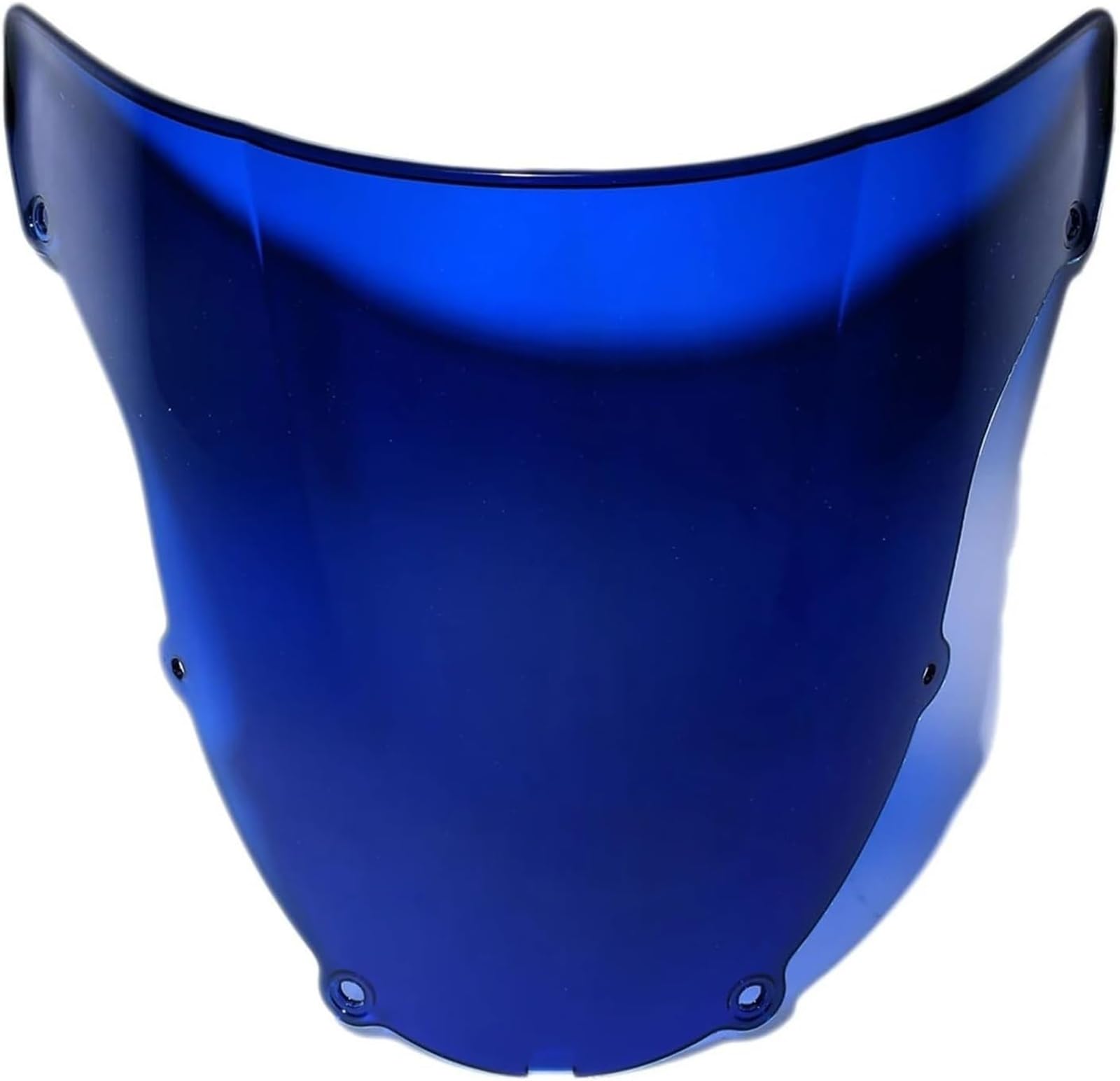 Parabrezza Per Moto Per Kawasaki Per Ninja Per ZX6R 636 2003 2004 Deflettori Antivento Per Protezione Deflettore Regolabile Parabrezza(Blu)