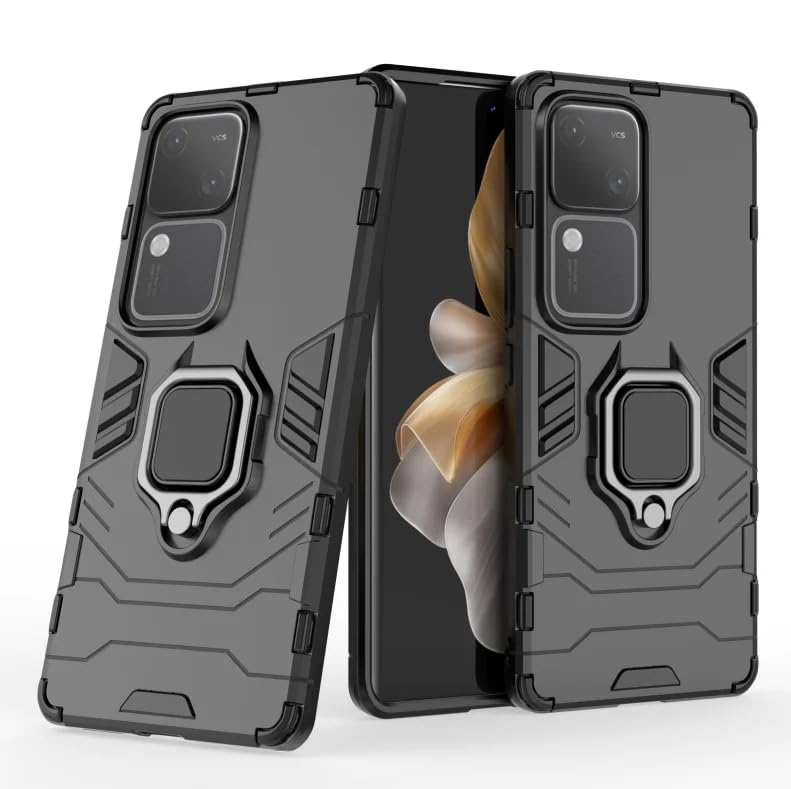 Spazy Case® Vivo V30 Pro/Vivo V30 Back Cover | Dual Layer Armor Defender Full Body Protective + PC Hybrid Kickstand Back Case for Vivo V30 Pro/Vivo V30 (B0CV3MD2DH) Amazon Price History, Amazon Price Tracker