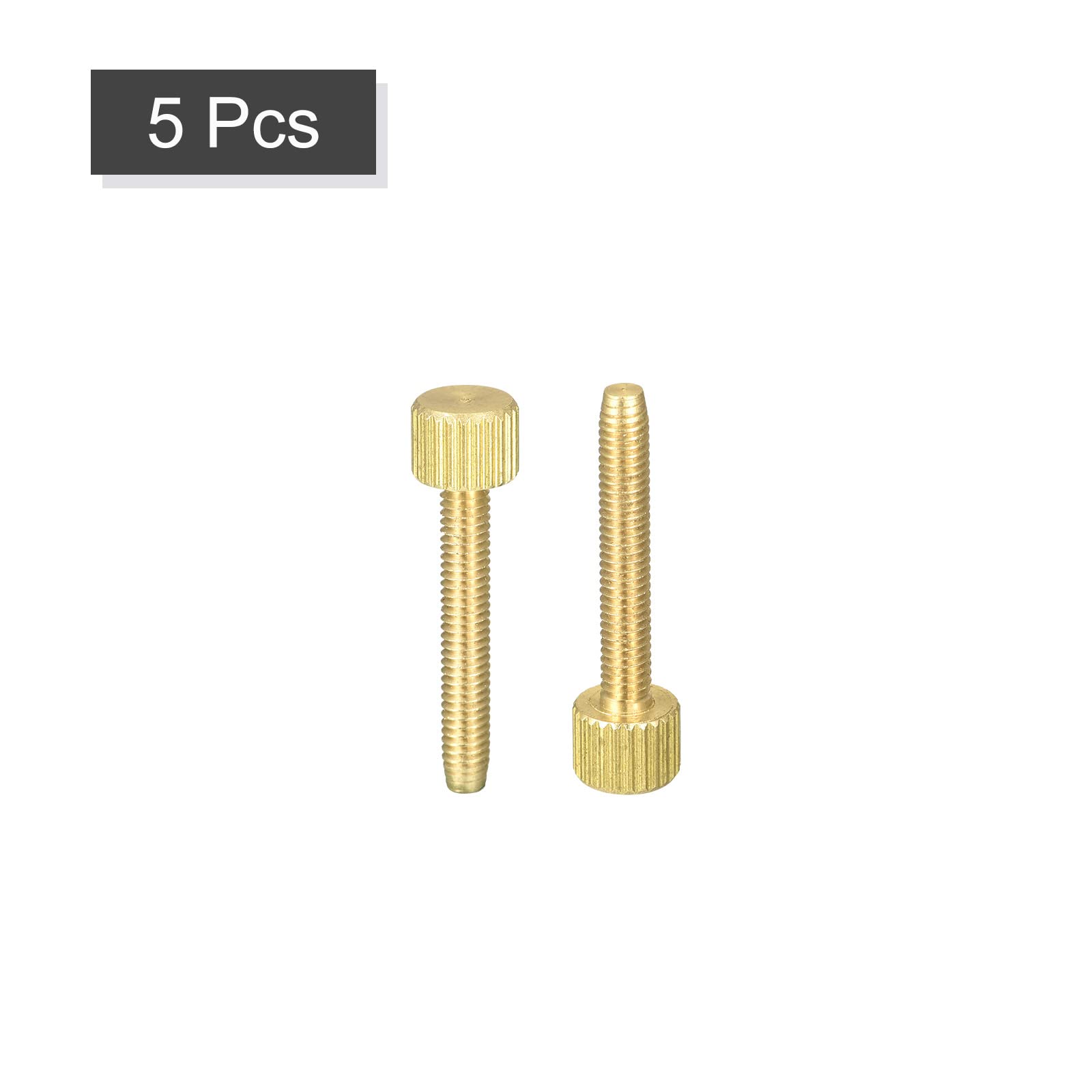 2 Boutons Moletés Laiton M3x10mm – Vis De Serrage à Pouce Pour Mécanique