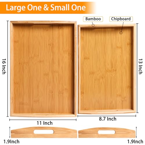 2-Pack-Bamboo-Serving-Tray-with-Handles-Portable-Bed-Tray-for-Breakfast-Dinner-Eating-Trays-for-Living-RoomRestaurants