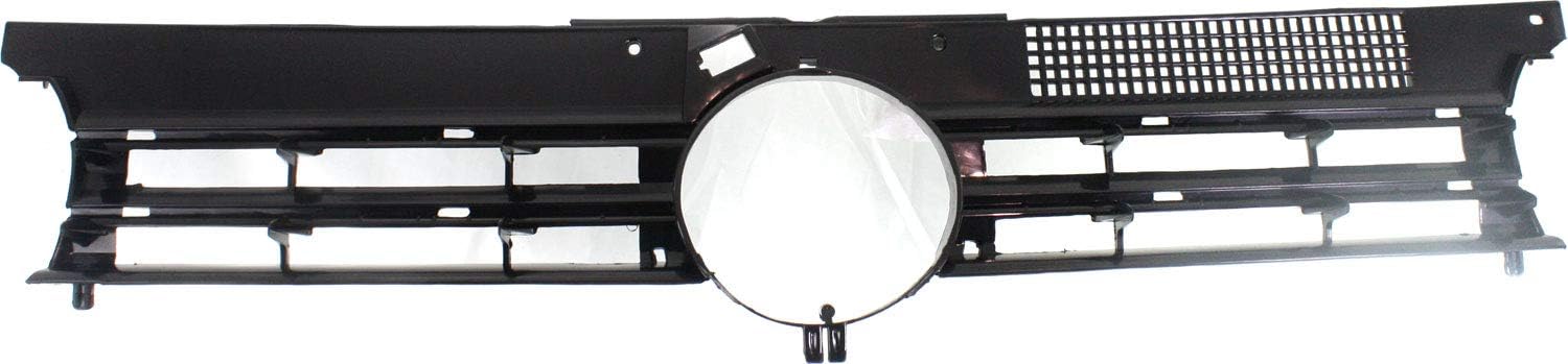 Compatible with 99-06 VW Golf & 06-07 GTI Front Face Bar Grill Grille Shell Assembly Black