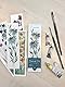 Hahnemühle Watercolour Bookmark Pad, Aquarell Lesezeichenblock, 100% Baumwolle, matt, 300 g/m², 5,5x20cm, 15 Blatt