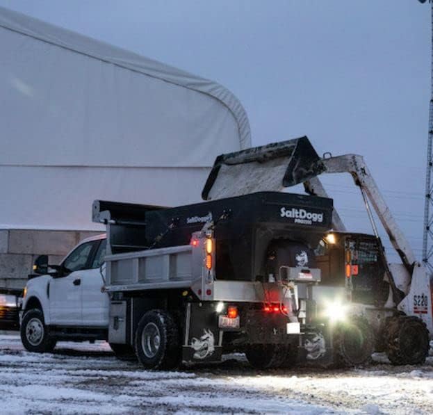 Buyers Products SaltDogg Pro Series Salt and Sand Spreader - 30 Cubic Ft. Hopper, Model Number PRO2500