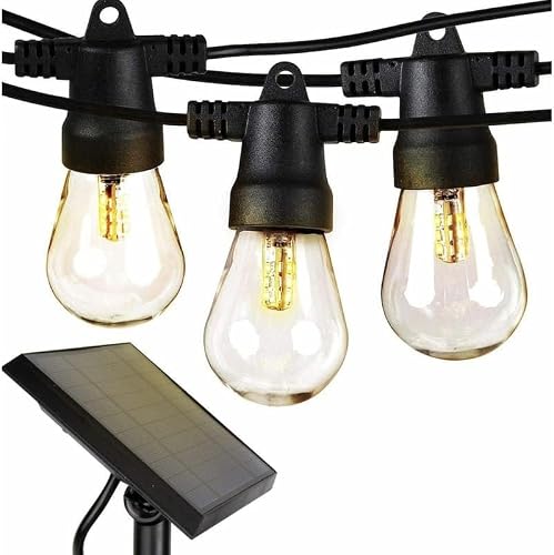 Solar String Lights – Outdoor LED Fairy Lights, Solar Powered Decorative Lighting for Garden, Patio, Balcony, Pergola & Camping, Weather-Resistant, Automatic Dusk-to-Dawn