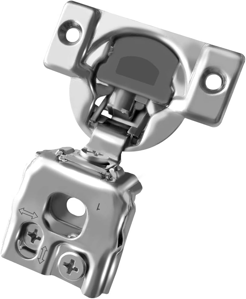 Berta (60 Pieces) 1 inch Overlay Soft Closing Face Frame Hinges