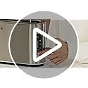 WMF Lumero Toaster 2 Scheiben, Langschlitz mit Brötchenaufsatz, XXL, Einseitiges Toasten, 1-Scheiben-Taste, 10 Bräunungsstufen, Toaster edelstahl matt – Bild 8