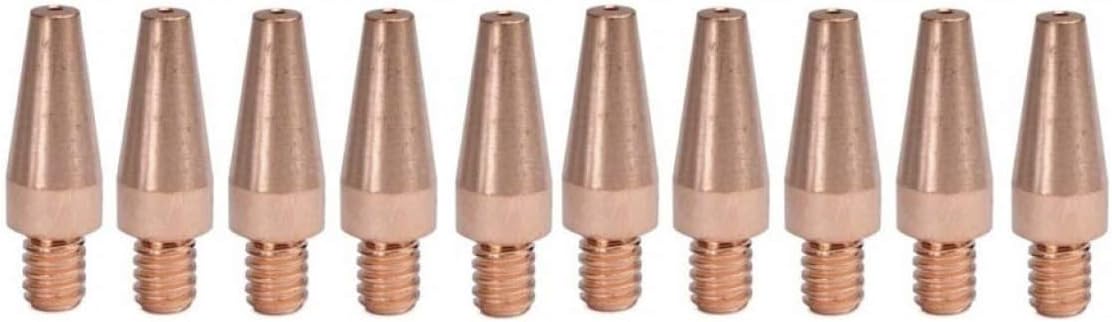 10-PK .035 Contact Tips Fit Lincoln Electric KP2744-035T Tapered for Magnum PRO Mig Gun 100L 175L 250L (.035 10-PK)