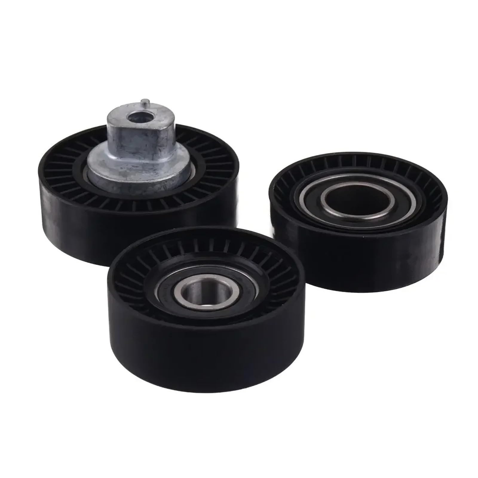 Conjunto de polea tensora para BMW E46 E39 E38 para X5 E53 Z3 E36 Kit de polea tensora de Correa de distribución del Motor del Coche 11281437475 11281706545 1706545