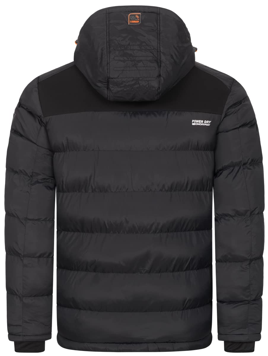 Geographical Norway Winter Jacke Parka Steppjacke Kapuzenjacke Outdoorjacke Warm gesteppt