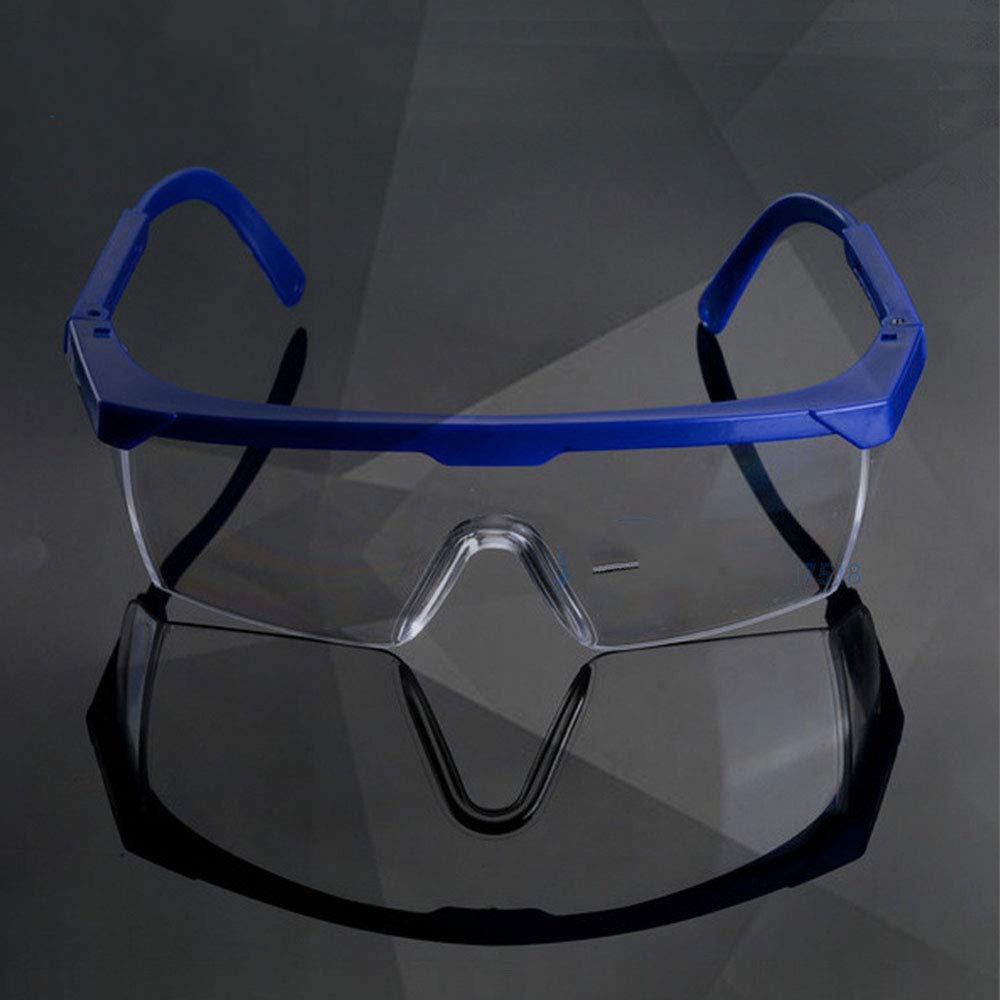 Seguridad en el Trabajo Protección Seguridad Gafas de Ojos claros de protección Gafas de Viento y el Polvo Anti-Niebla Uso Médico (16 Piezas)