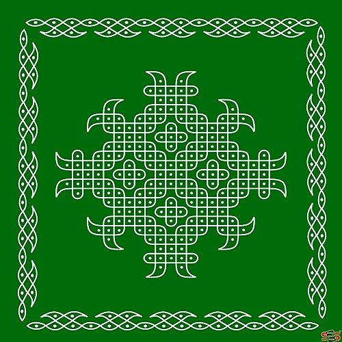 Image of S2S Fabric Backdrop Cloth for Pooja Decoration Traditional, Background Decoration Cloth for Pooja Background Curtain Cloth for Festival Fabric 5 Feet Height & 5 Feet Width