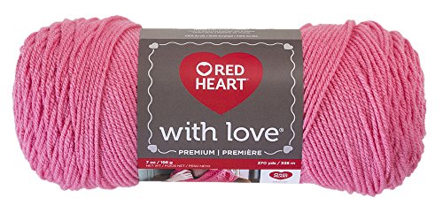 Image of Red Heart With Love Yarn, Bubblegum