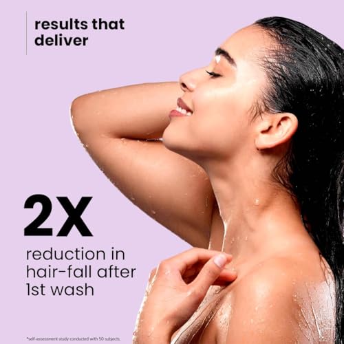 Image of Onion & Rosemary Shampoo for Men & Women - 400ml | Hair Growth, Scalp Stimulating, Frizz Control Reduces Hair Fall | Strengthens & Smoothens Hair | Paraben Free, Derma Tested