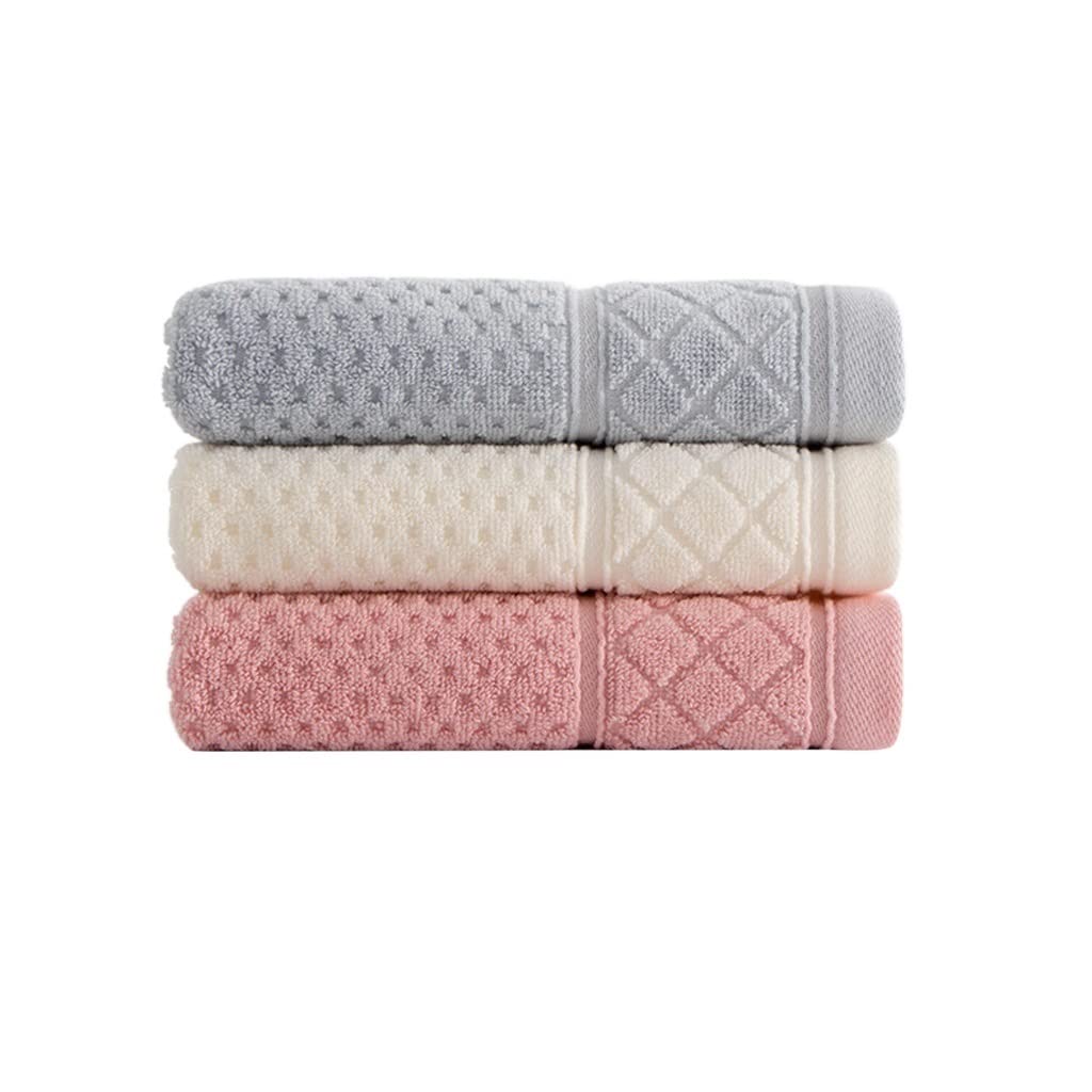 Serviette de toilette diamant haut de gamme en coton ultra doux et absorbant