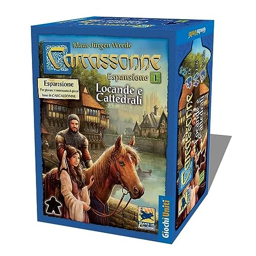Giochi Uniti GU025 - Carcassonne Espansione 1 Locande e Cattedrali