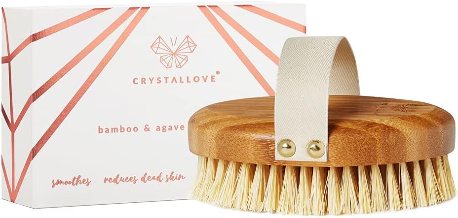 Crystallove Bamboo Massage Brush