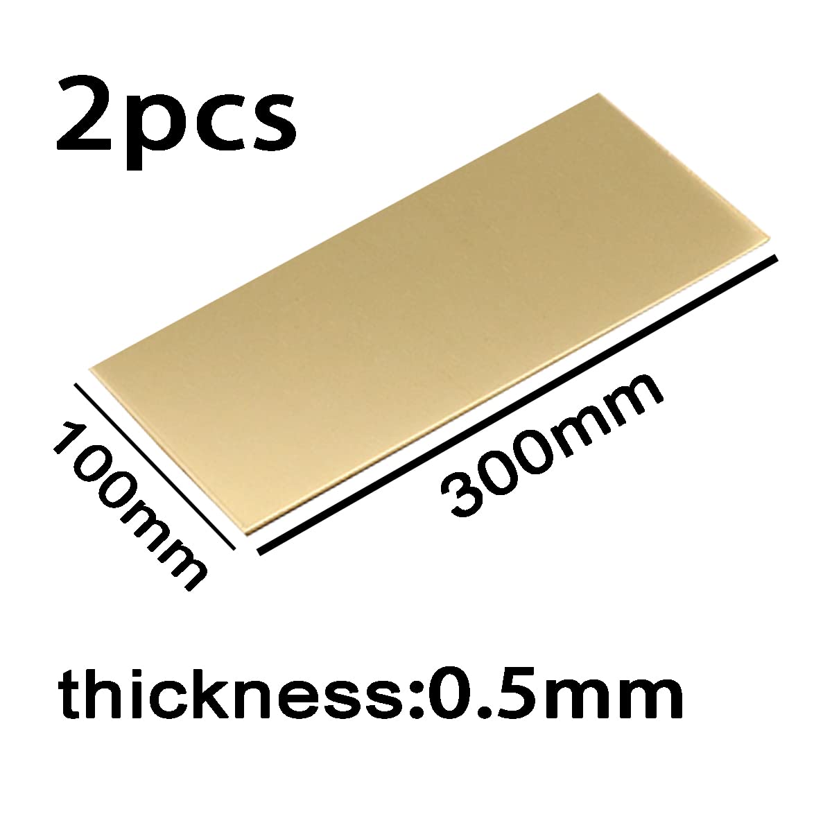 Amazon.com: YTGZS H62 Brass Sheet Brass Metal Plates Sheets