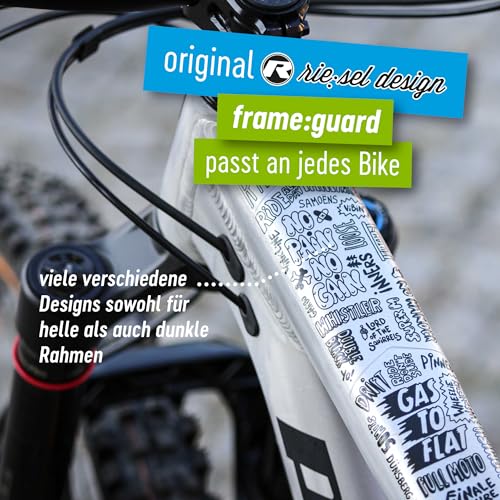 Fahrradschutzfolie Riesel Design Tape 3000 für Unisex-Rahmen
