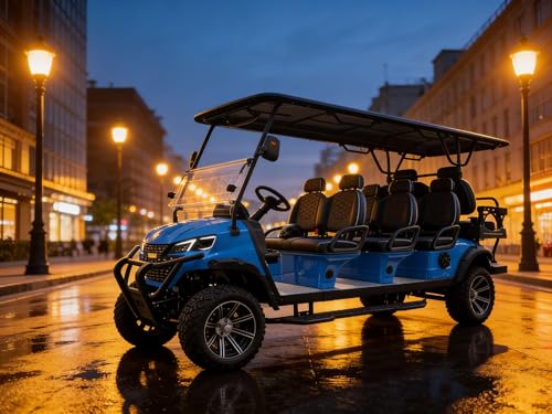 GO UP Electric 8-Seater Golf Cart
