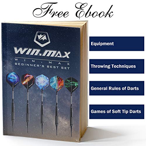 Win.Max Darts Plastic Tip - Soft Tip Darts Set thumb #6