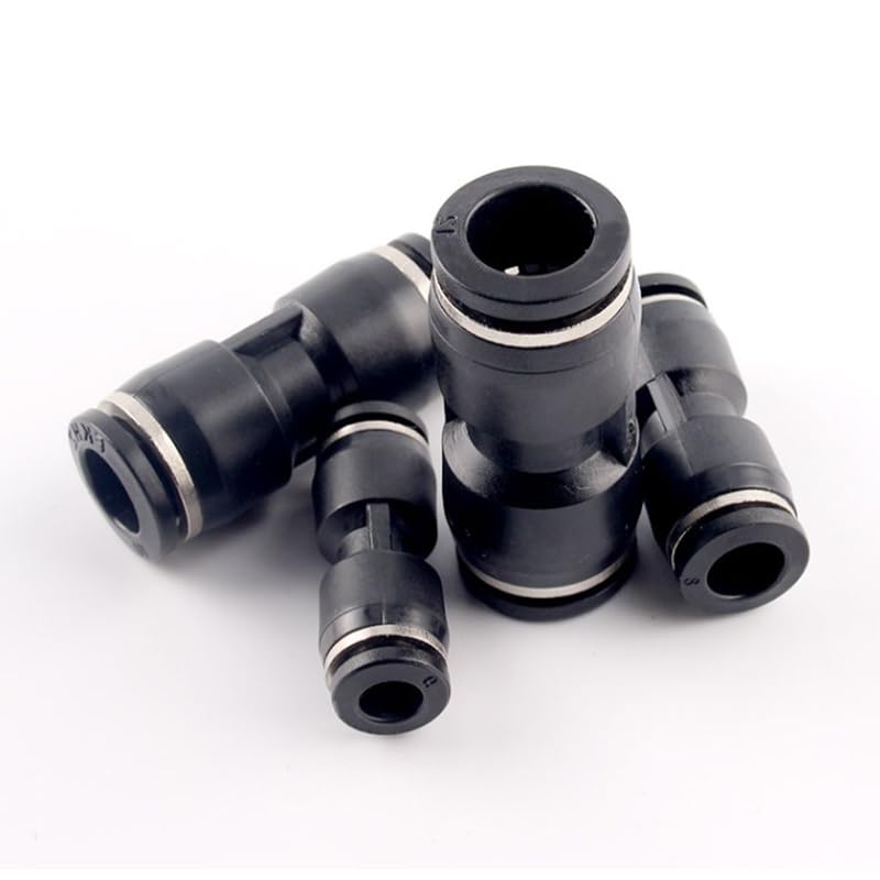 Kit de 50 Accesorios de Gas de Alta presión Serie PU: Conectores neumáticos de liberación rápida for Tubos de 4-16 mm(Pu-16 (Od 16mm))