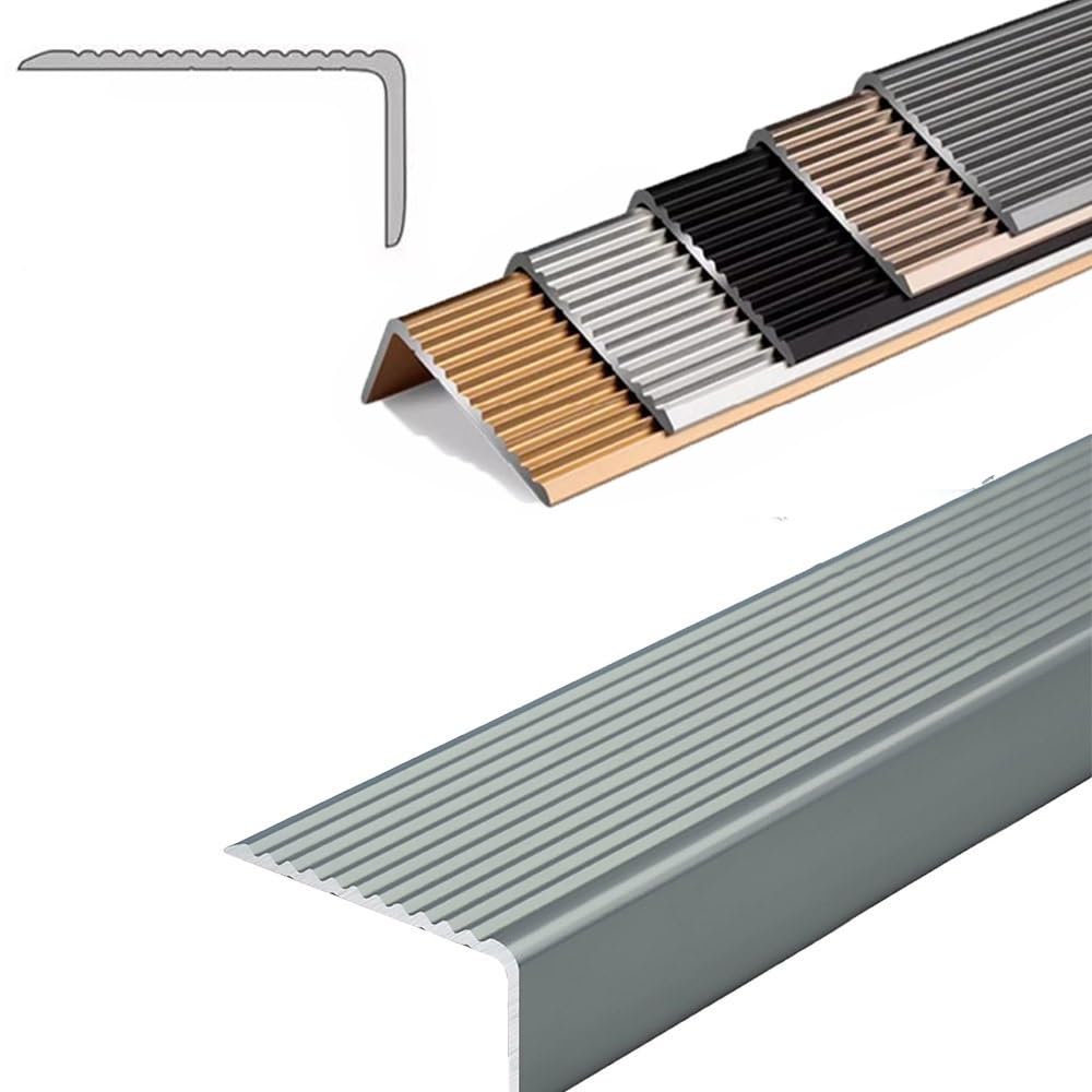 Nez de Marche en métal de 36" et 48" pour finitions d'escalier