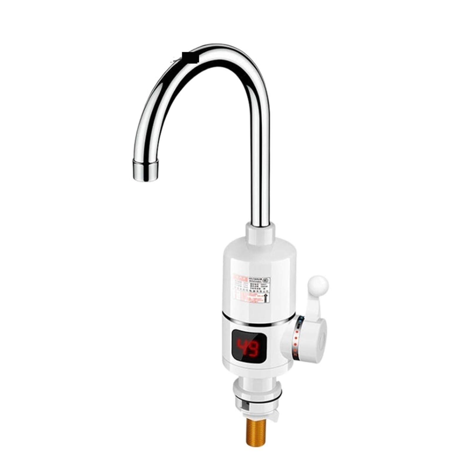 Elektryczny podgrzewacz wody, Bezzbiornikowy Elektryczny Podgrzewacz Wody Natychmiastowe Podgrzewanie Kranu Kuchennego, do kuchni, łazienki(Lamp Display-01)