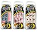 Beautia 3 Pack So Cute Glow Nails for Kids (Color Changing Sticker Nails)
