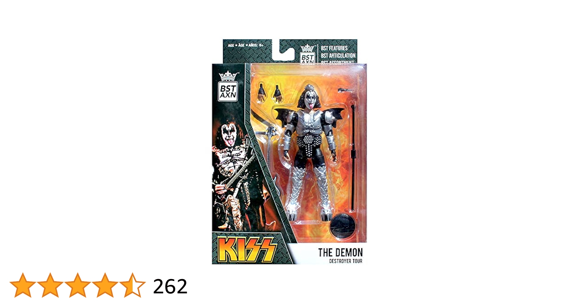 Amazon.com: The Loyal Subjects KISS The Demon BST AXN 5