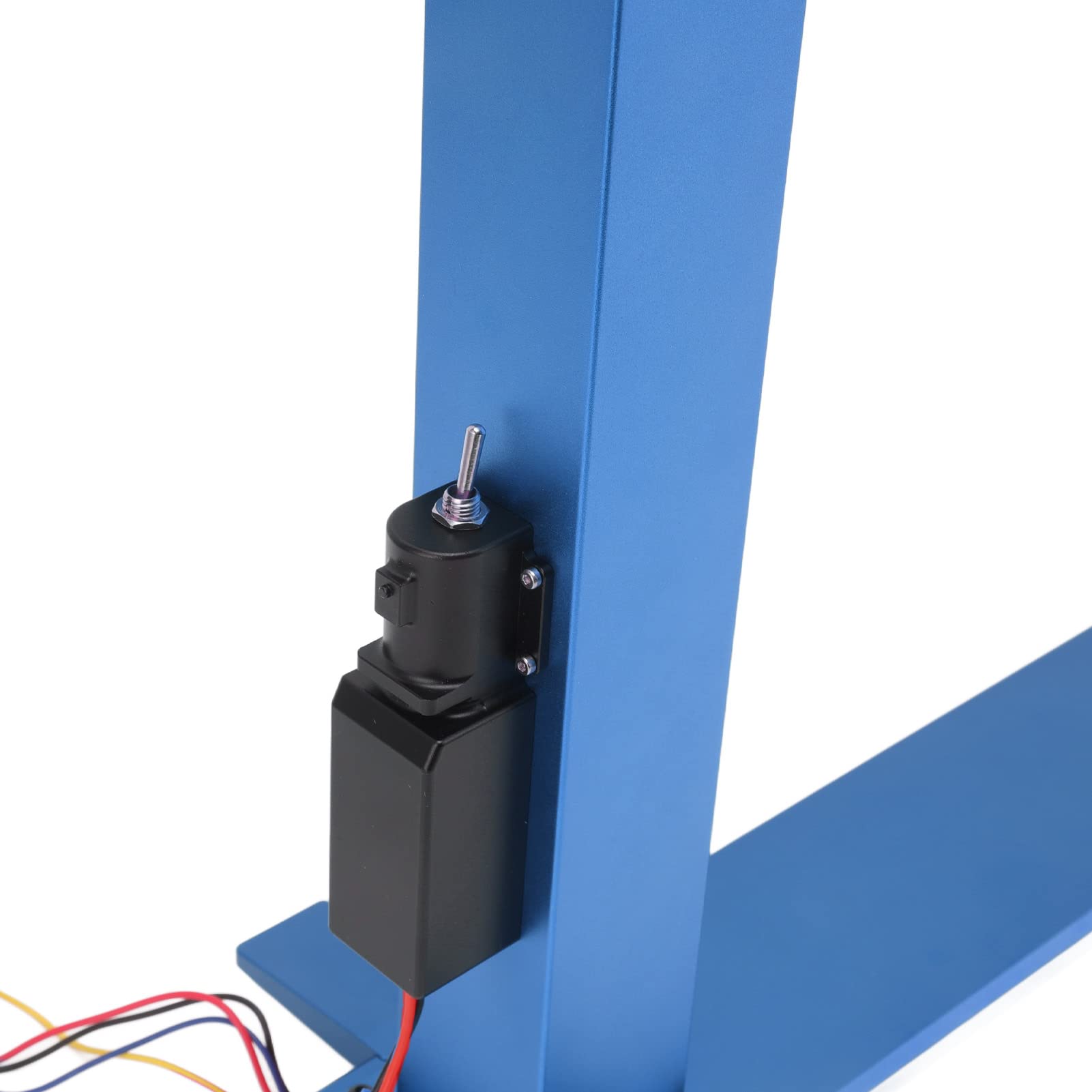 Zerodis RC Piattaforma Elevatrice Elettrica, Supporto di Riparazione per Auto RC in Lega di Alluminio Anti-deformazione Universale a Basso Rumore e Alta Resistenza per Veicolo RC 1/10 (Blu)