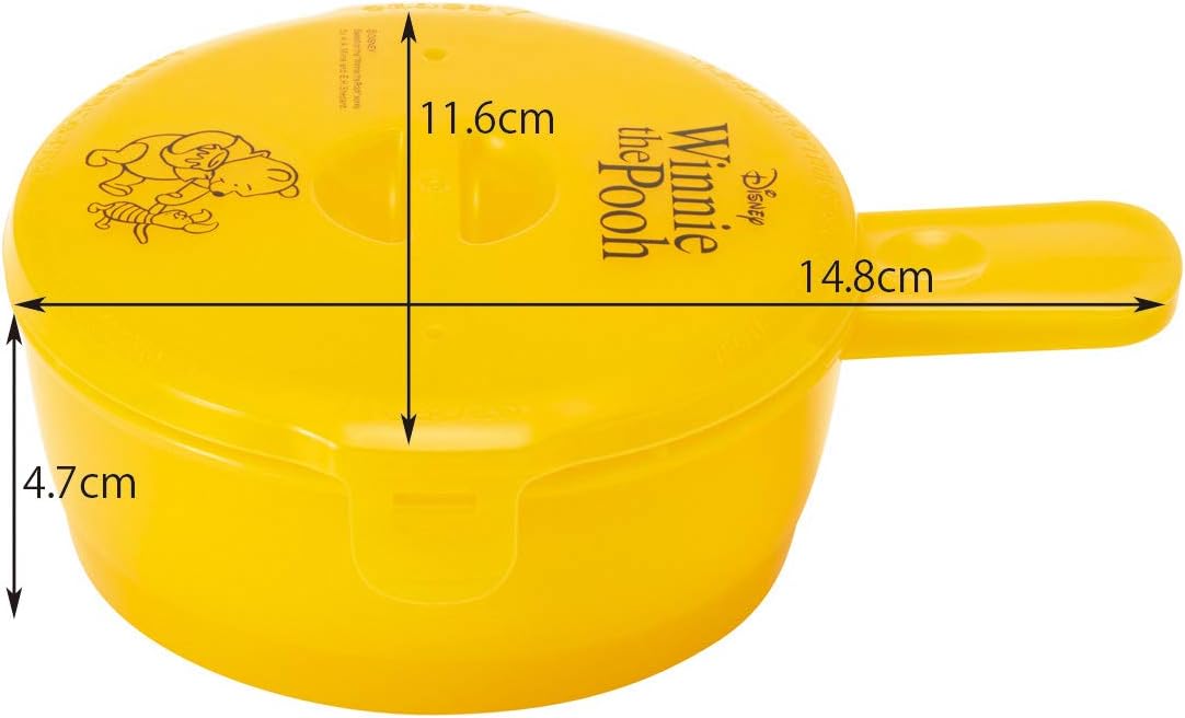Skater RMD1 Microwave Cookware Fried Egg Maker Winnie the Pooh Disney 210ml