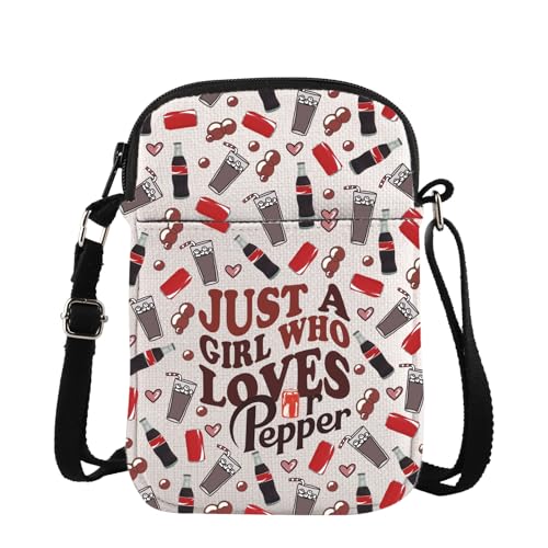 TSOTMO DR.P Merch DR.P Drinks Gift Soda Drinks Lovers Gift DR.P Beverage Crossbody Bag for DR.P Lovers (PPe Cross)