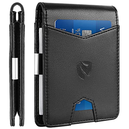 NPET Bifold Wallet, schwarz, Herren-Geldbörse Cover