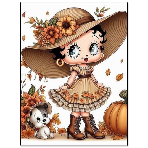 Image of JAKI Halloween Diamond Art Painting Kits for Adults 12x16inch
