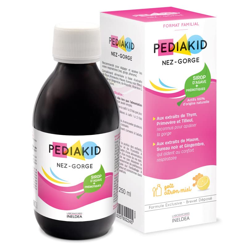 En Oferta Ineldea Pediakid Nariz-Garganta Jarabe 250 Ml - 1 Unidad