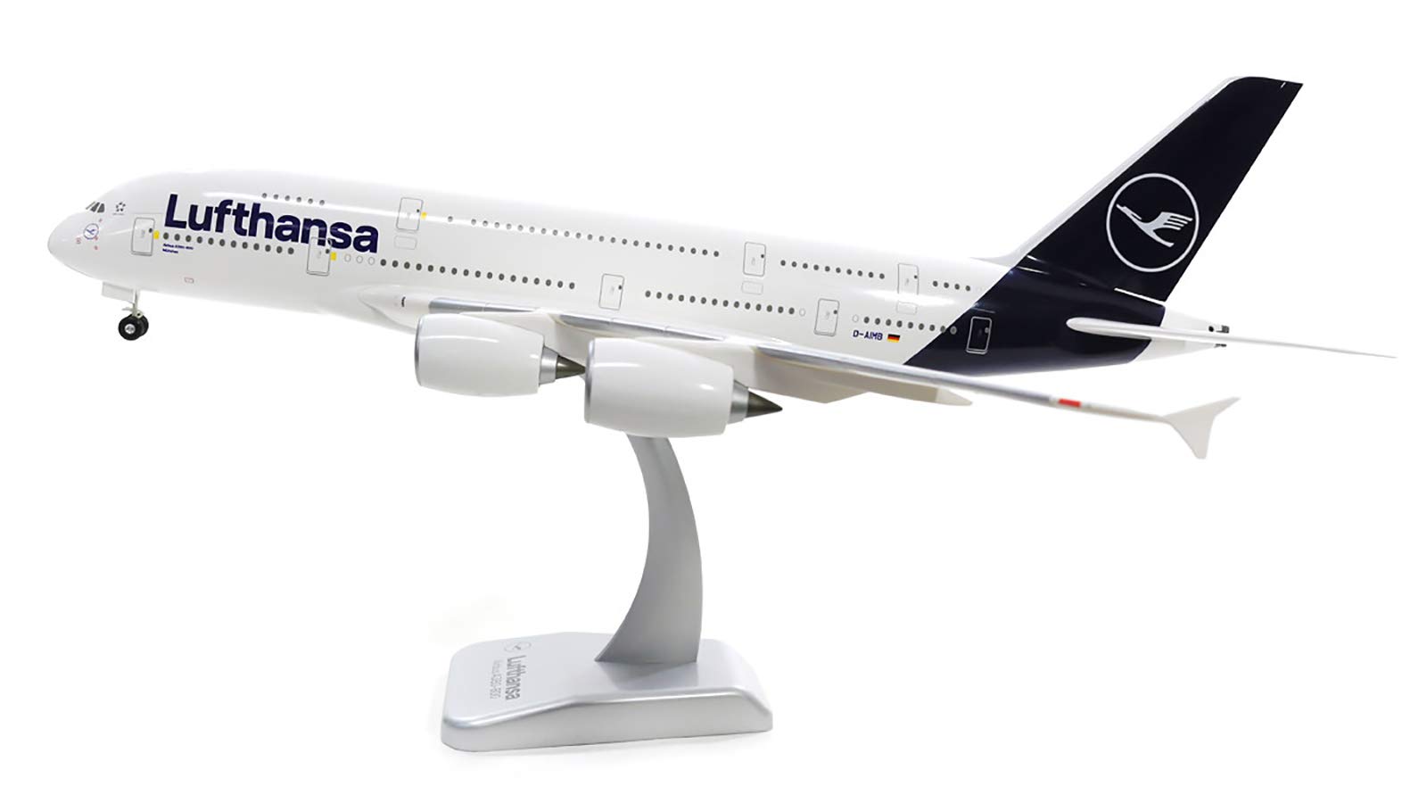 Modellino Lufthansa Airbus A380-800, scala 1:200, verniciatura Lufthansa