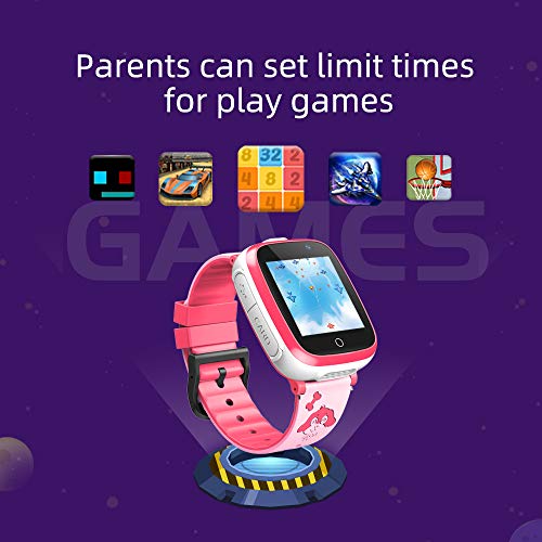 Kids Smartwatch met 2 camera's SOS Two Way Call HD Muziekspeler 7 Puzzzle Games 1.54 Touchscreen Smart Horloge voor… - Image 5