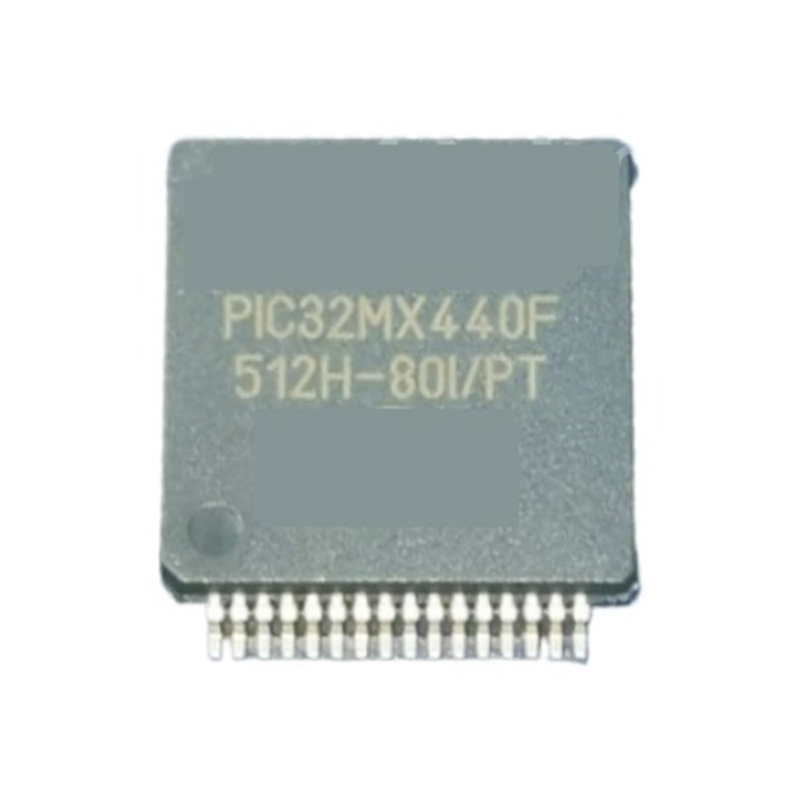 Microcontrolador PIC32MX440F512H-80I/PT programable de alto rendimiento para proyectos de robótica 2