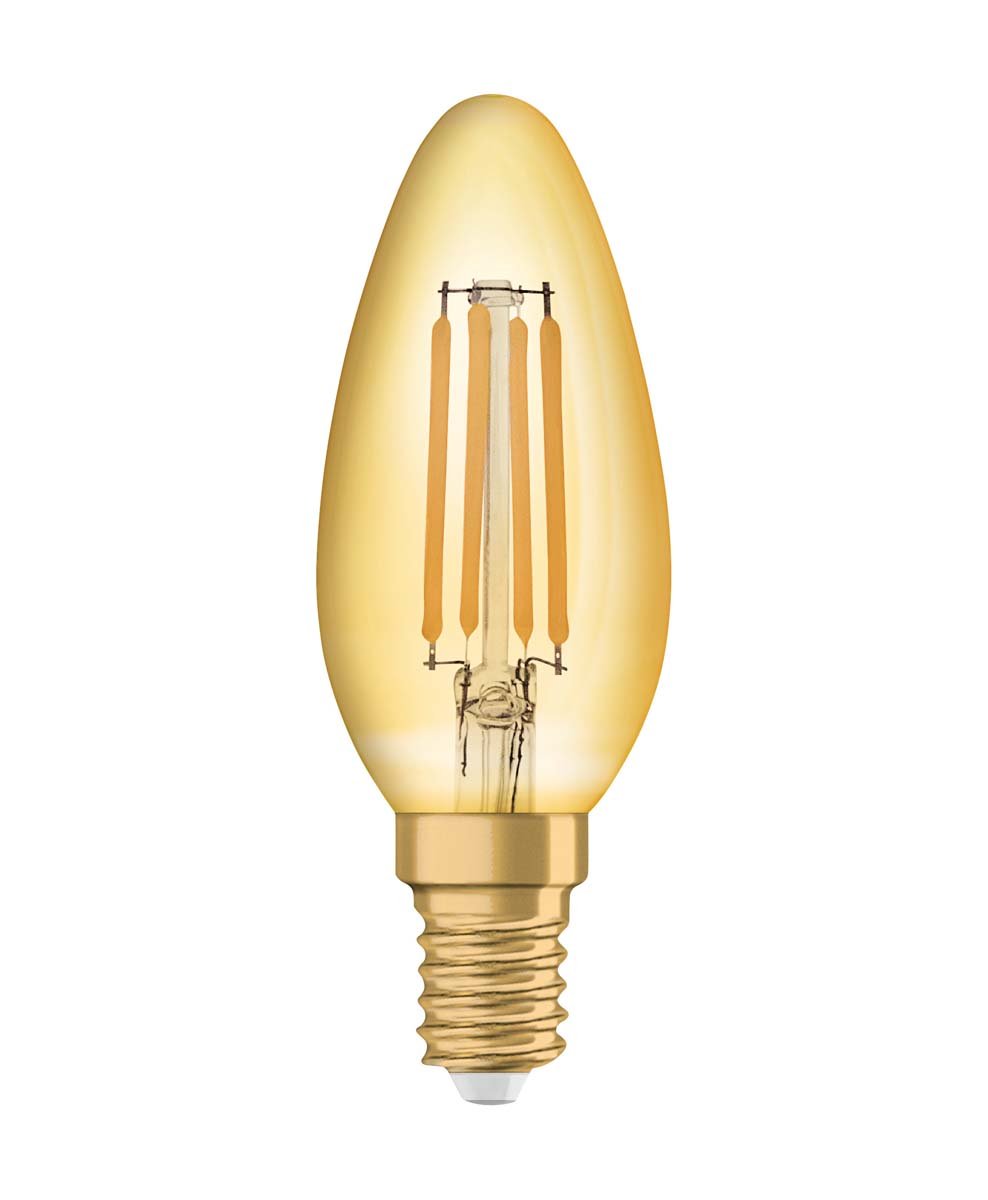 Osram Vintage Gold Classic, Ampül, Cam, Sarı, 15x20x10 cm